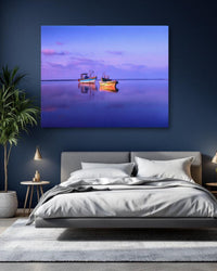 Tranquil Fishing Boats at Dusk — study 1 thumbnail