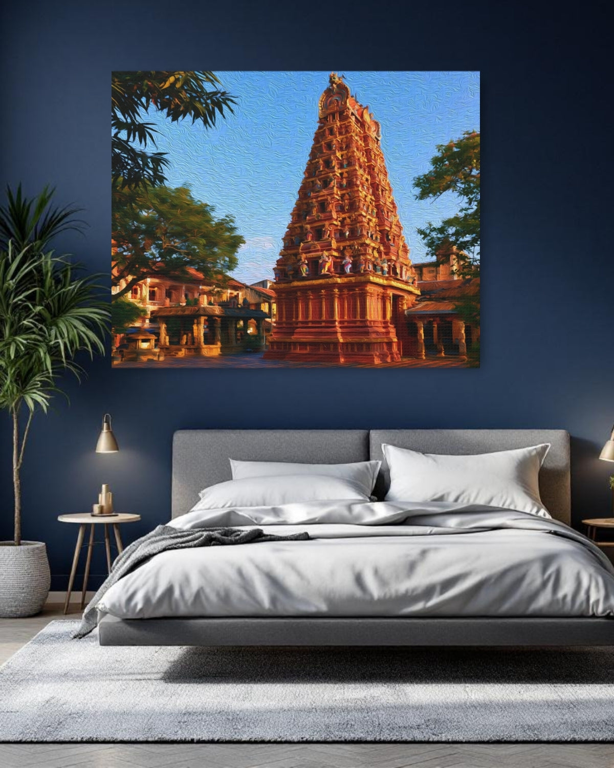 Nallur Kandaswamy Temple Gopuram — Jaffna, Sri Lanka, study 1