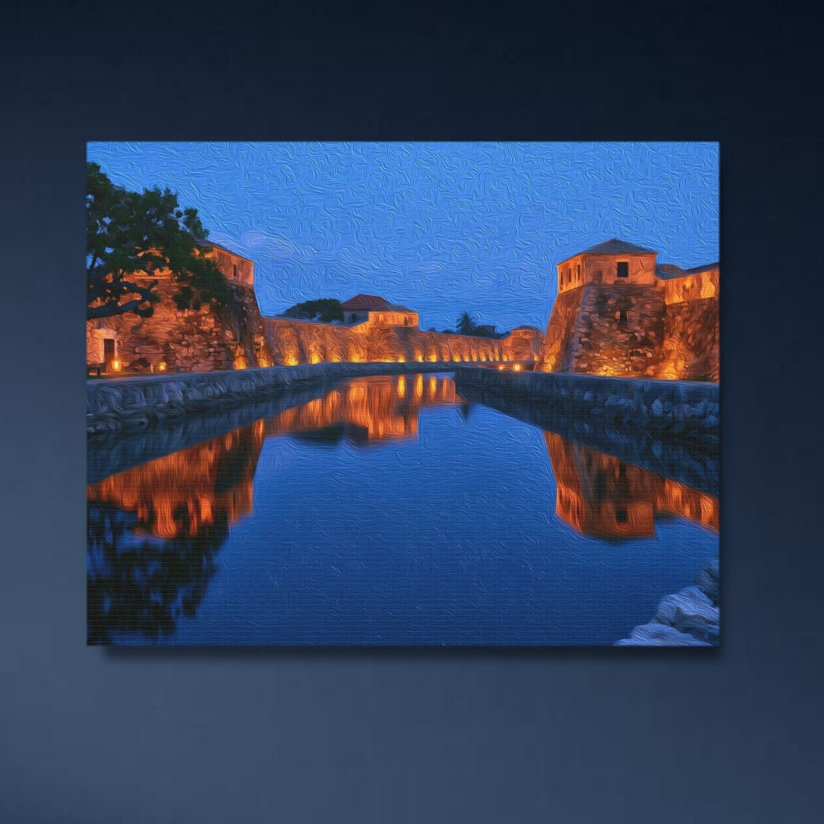 Jaffna Fort Moat at Dusk — Jaffna, Sri Lanka, study 4