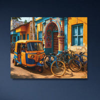 Jaffna Street Auto Rickshaw Scene — study 4 thumbnail