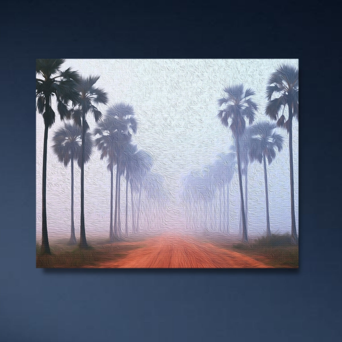Jaffna Palm-Lined Dirt Road — Jaffna, Sri Lanka, study 4