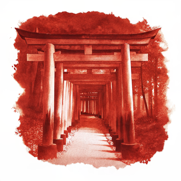 Japan watercolor