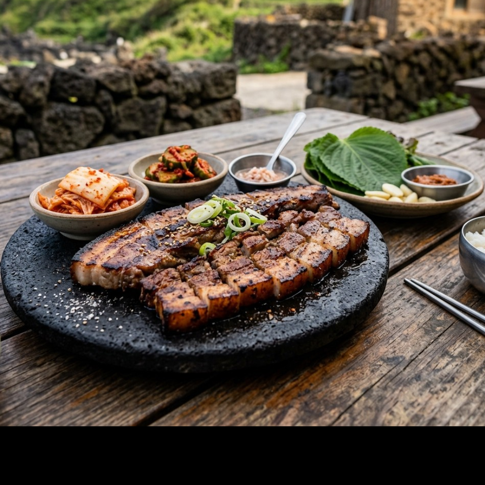 Local cuisine study in Jeju Island, South Korea