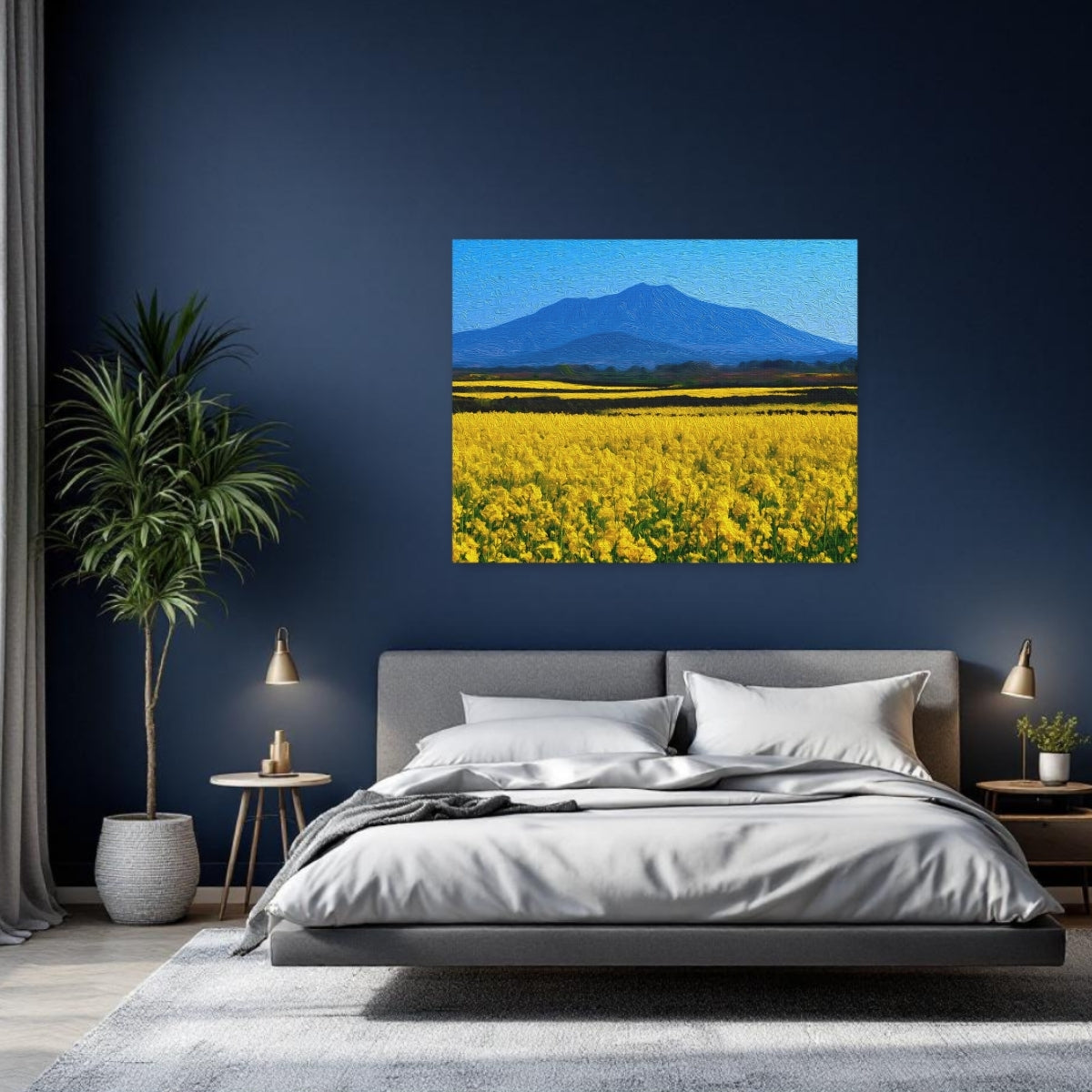 Hallasan Mountain Canola Fields — Jeju Island, South Korea, study 2