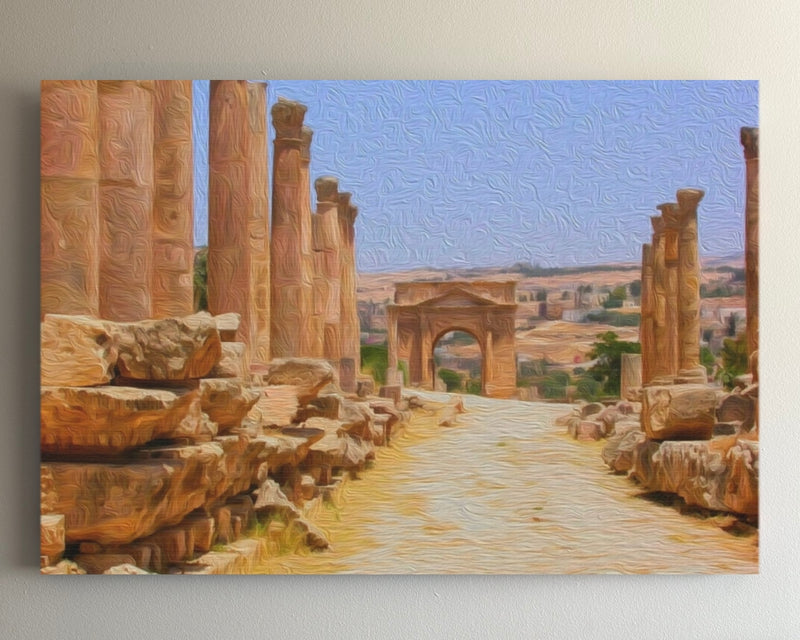 Cardo Maximus Colonnaded Street — Jerash, Jordan