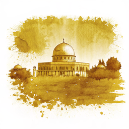 Jerusalem canvas wall art