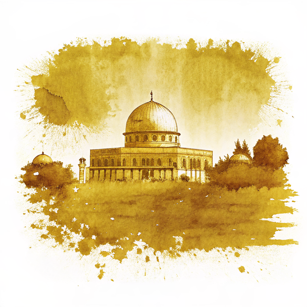 Jerusalem watercolor