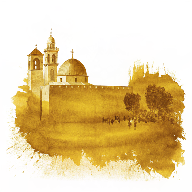 Jerusalem watercolor
