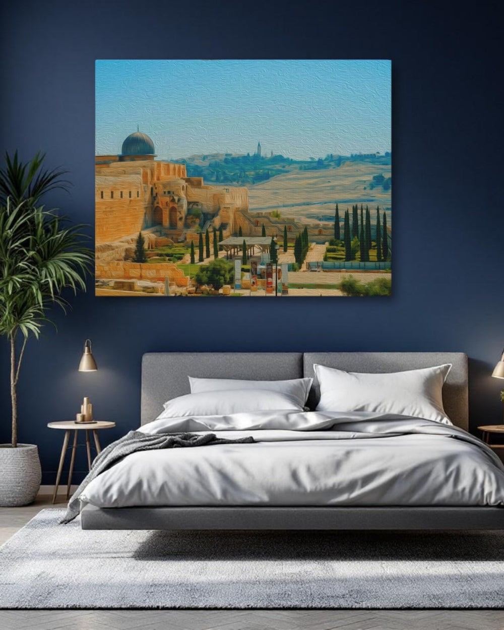 Jerusalem, Israel | Al-Aqsa Mosque Old City | Original Series Gallery Canvas detail