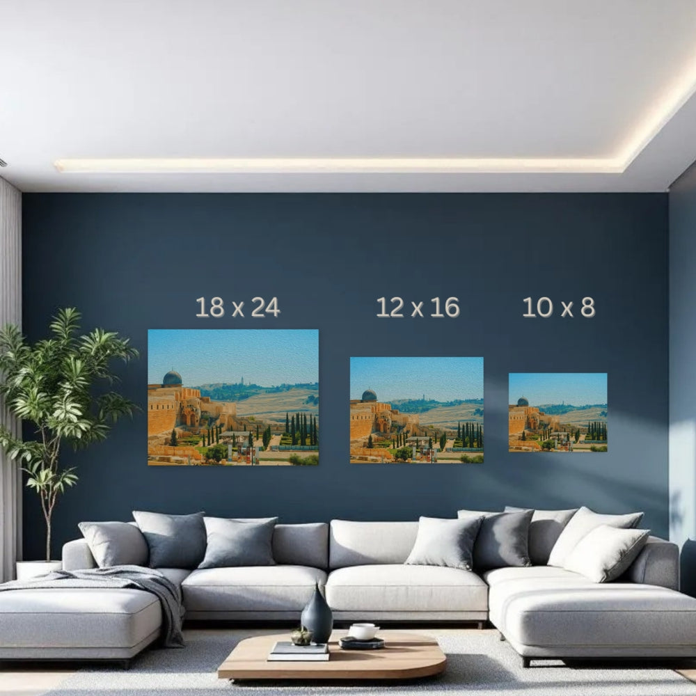 Jerusalem, Israel | Al-Aqsa Mosque Old City | Original Series Gallery Canvas detail