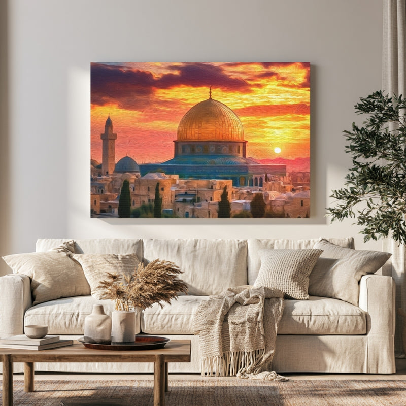 Dome of the Rock in a room — Jerusalem, Israel