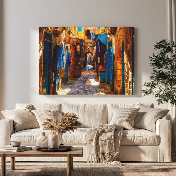Jerusalem, Israel | Jerusalem Old City Souk | Original Series Gallery Canvas