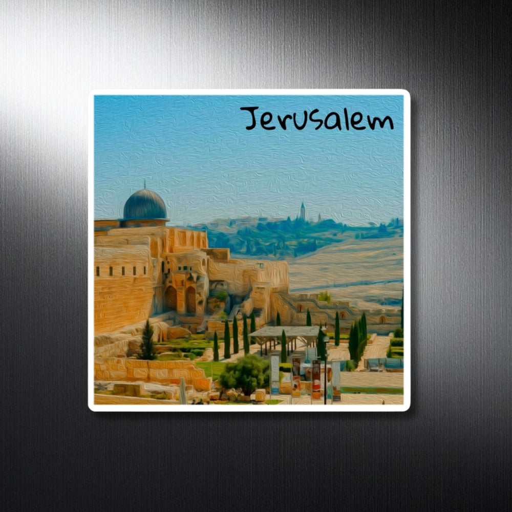 Jerusalem, Israel | Al-Aqsa Mosque Old City | Original Series Decorative Magnet