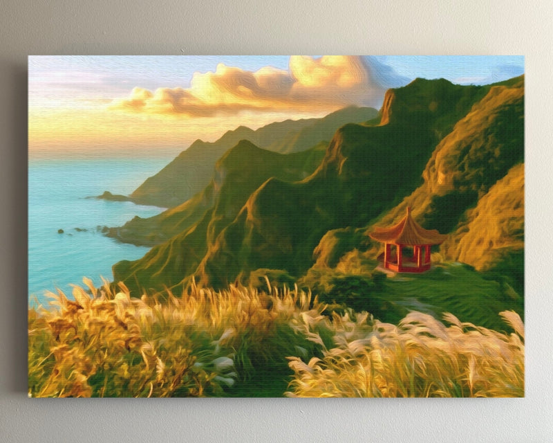 Jiufen Coastal Hillside Pavilion — Jiufen, Taiwan