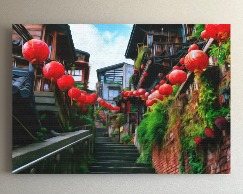 Jiufen Old Street Lanterns — Jiufen, Taiwan