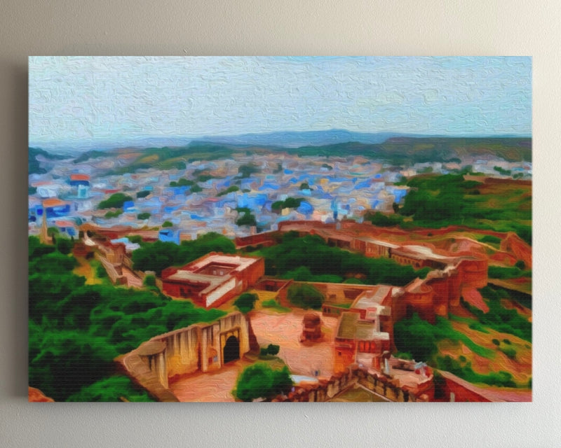 Mehrangarh Fort Aerial View — Jodhpur, India