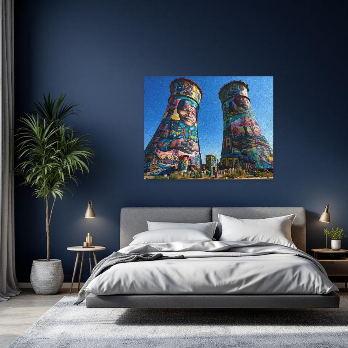 Orlando Towers Soweto Murals — Johannesburg, South Africa, study 2
