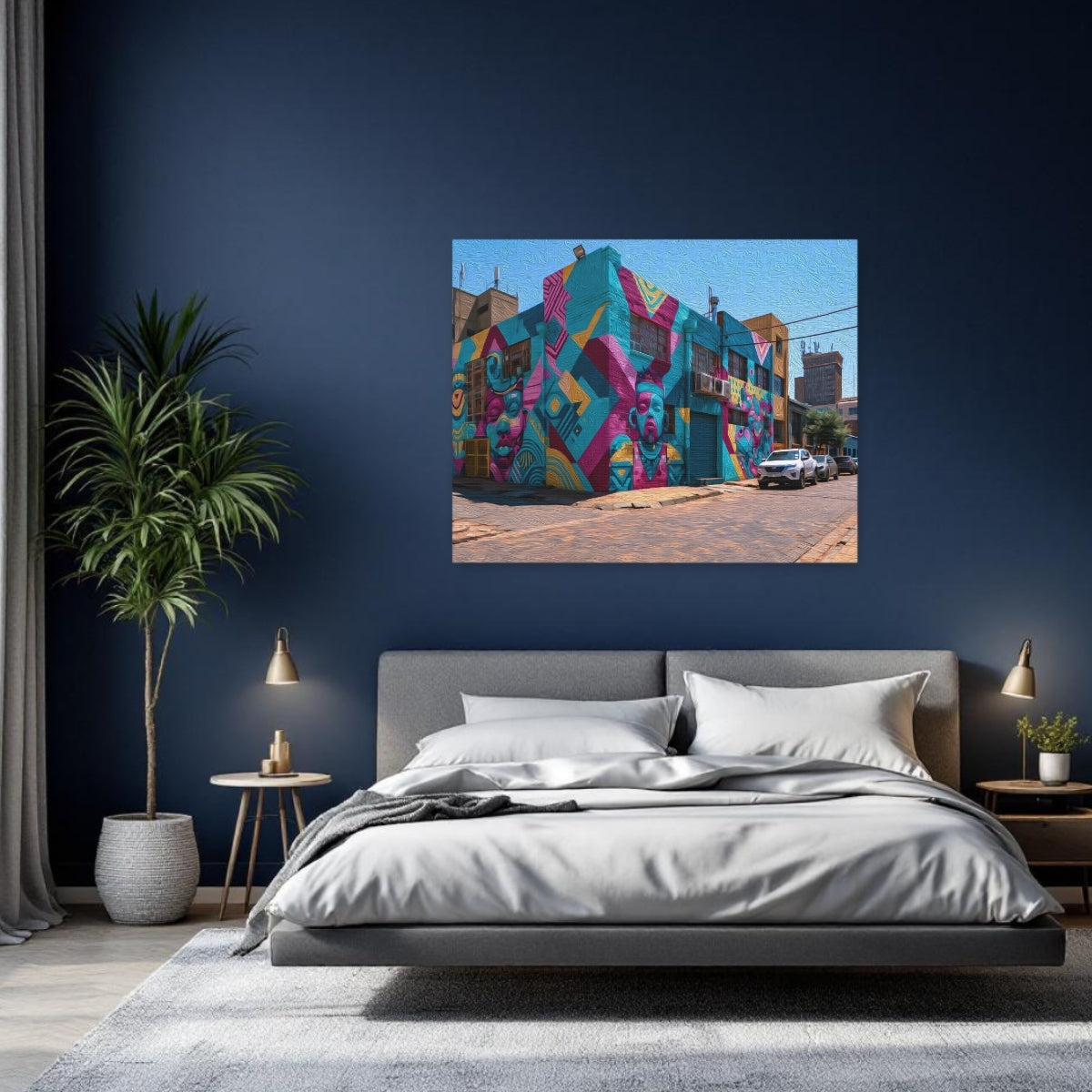 Maboneng Precinct Street Mural — Johannesburg, South Africa, study 2