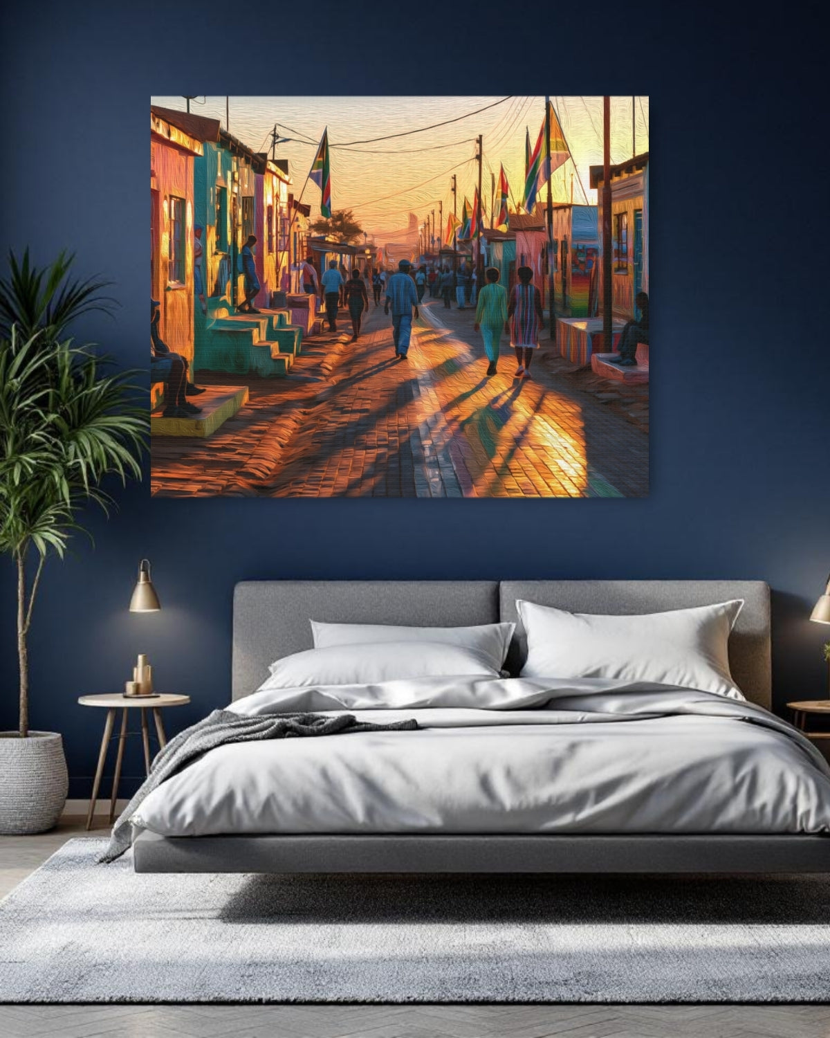 Soweto Township Street Scene — Johannesburg, South Africa, study 1