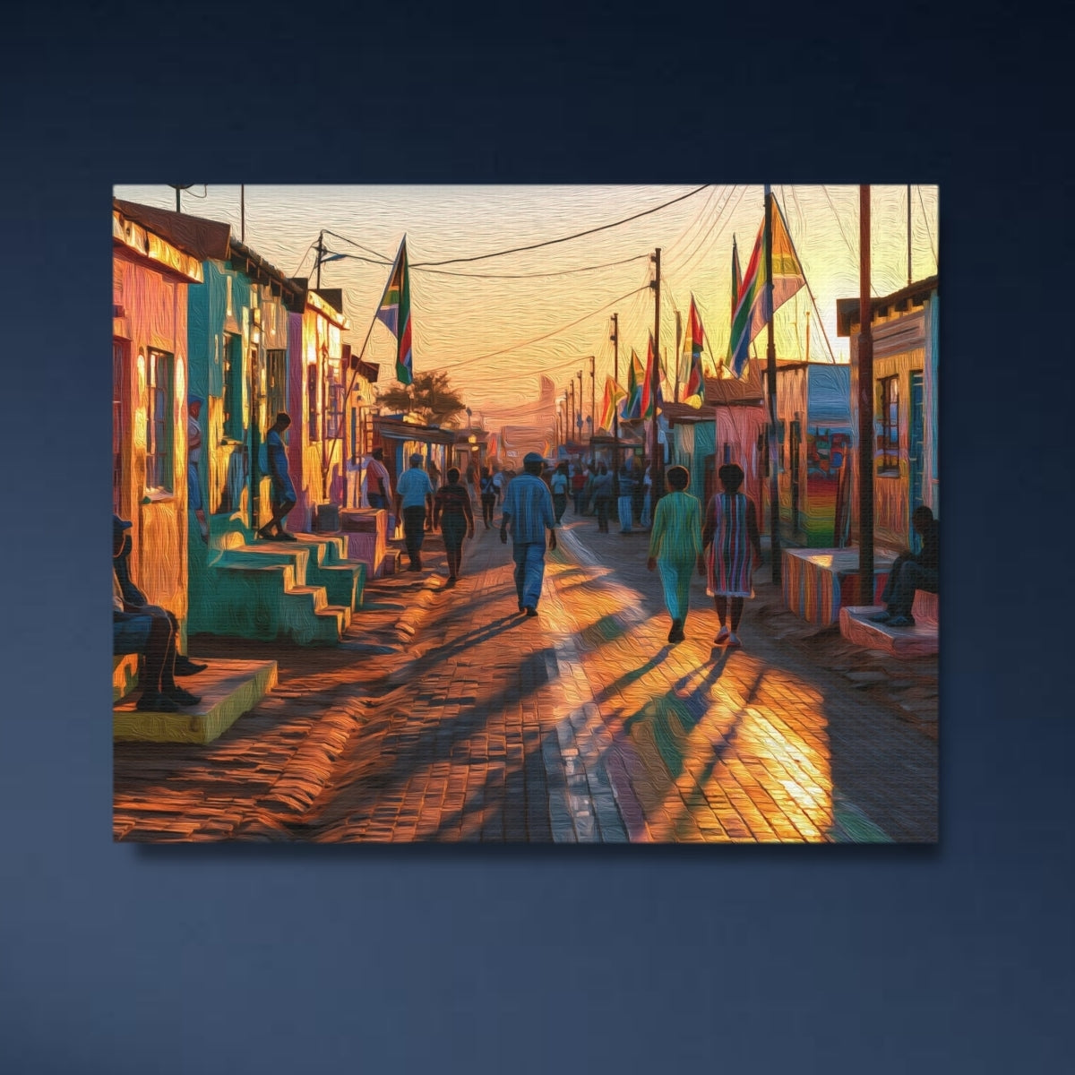 Soweto Township Street Scene — Johannesburg, South Africa, study 4