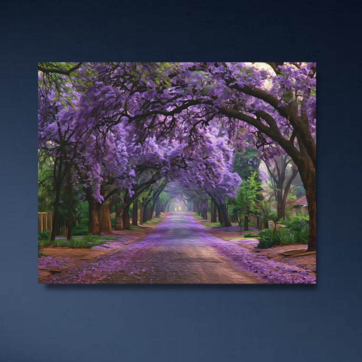 Jacaranda Tree Tunnel Street — Johannesburg, South Africa, study 4