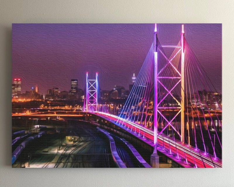Nelson Mandela Bridge Johannesburg — Johannesburg, South Africa