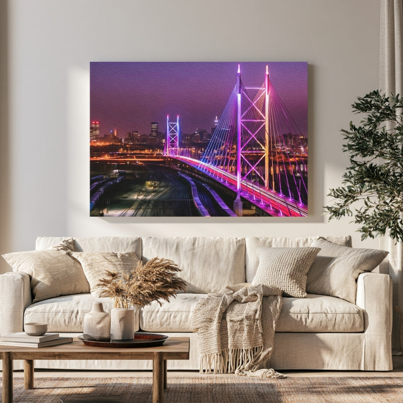 Nelson Mandela Bridge Johannesburg — Johannesburg, South Africa, view 1