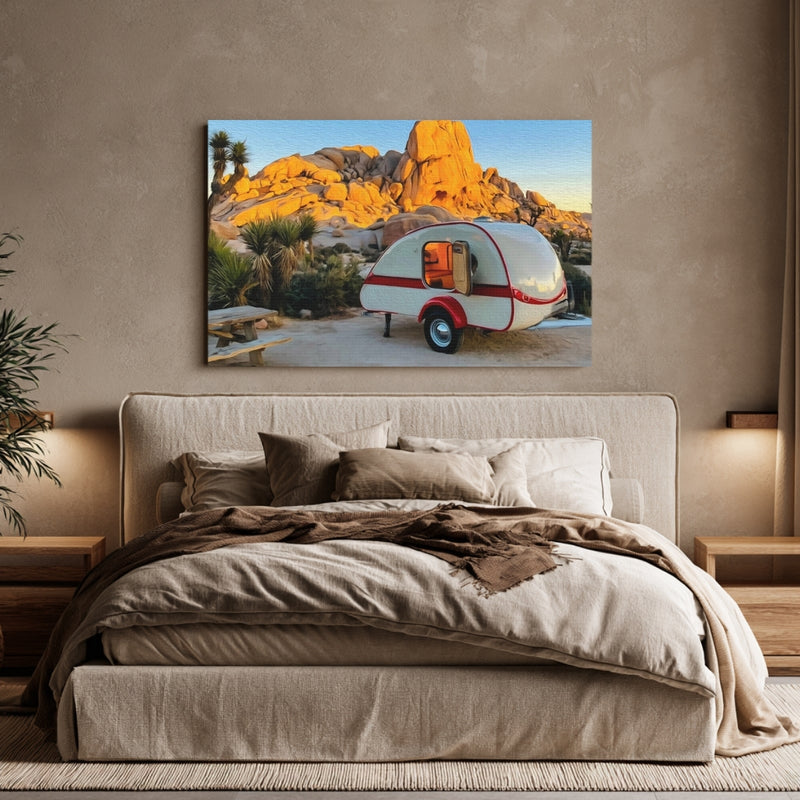 Joshua Tree Boulder Campsite — Joshua Tree, California, view 6