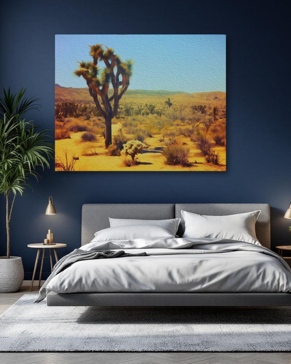 Joshua Tree, California | Mojave Desert Joshua Trees | Original Series Gallery Canvas detail