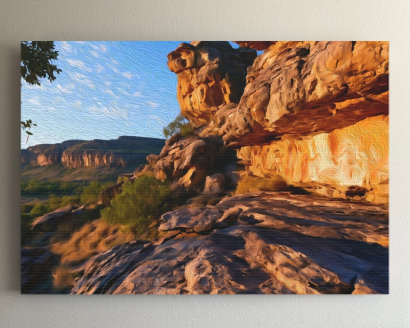 Ancient Sandstone Escarpment Views — Kakadu National Park, Australia
