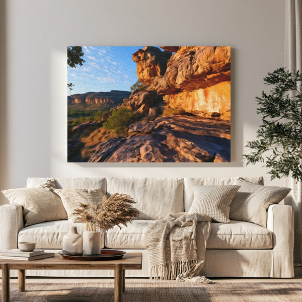 Kakadu National Park, Australia | Ancient Sandstone Escarpment Views | Original Series Gallery Canvas