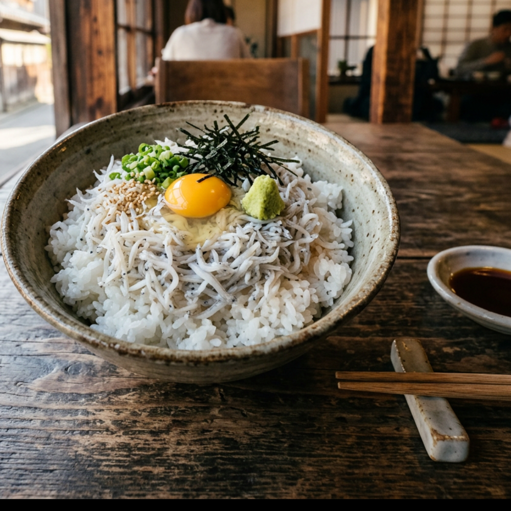 Local cuisine study in Kamakura, Japan