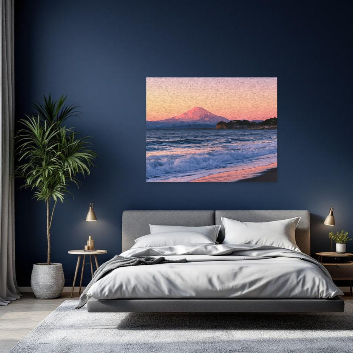 Mount Fuji Sagami Bay View — Kamakura, Japan, study 2
