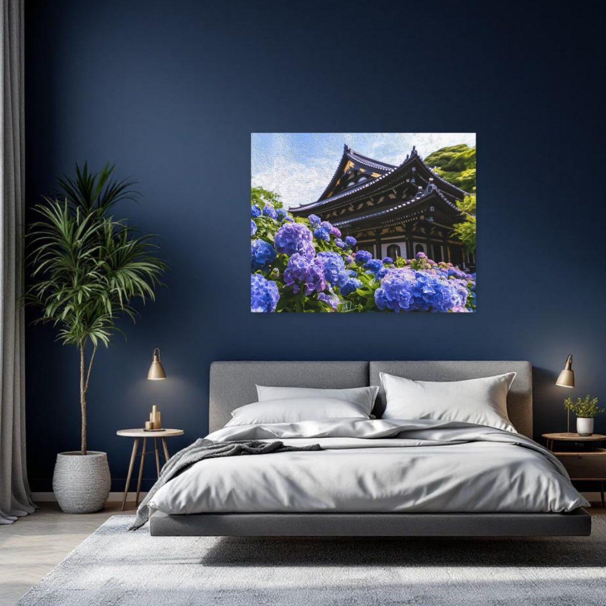 Hasedera Temple Hydrangea Garden — Kamakura, Japan, study 2