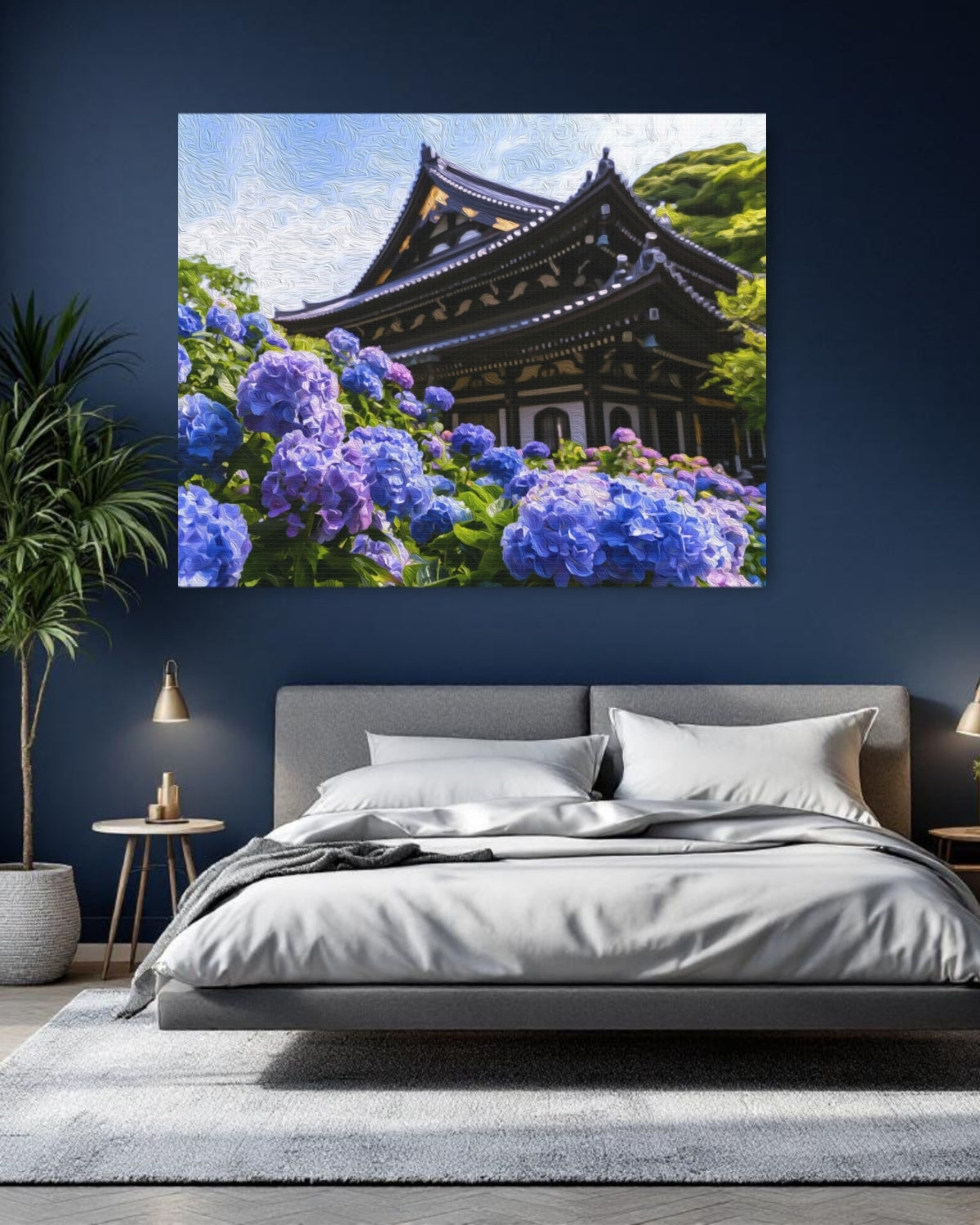 Hasedera Temple Hydrangea Garden — Kamakura, Japan, study 1