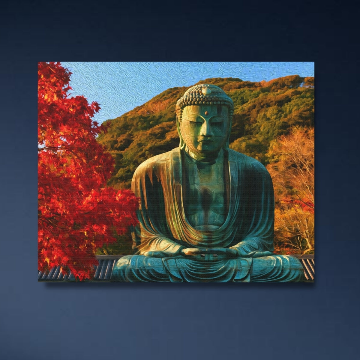 Great Buddha of Kamakura — Kamakura, Japan, close-up detail