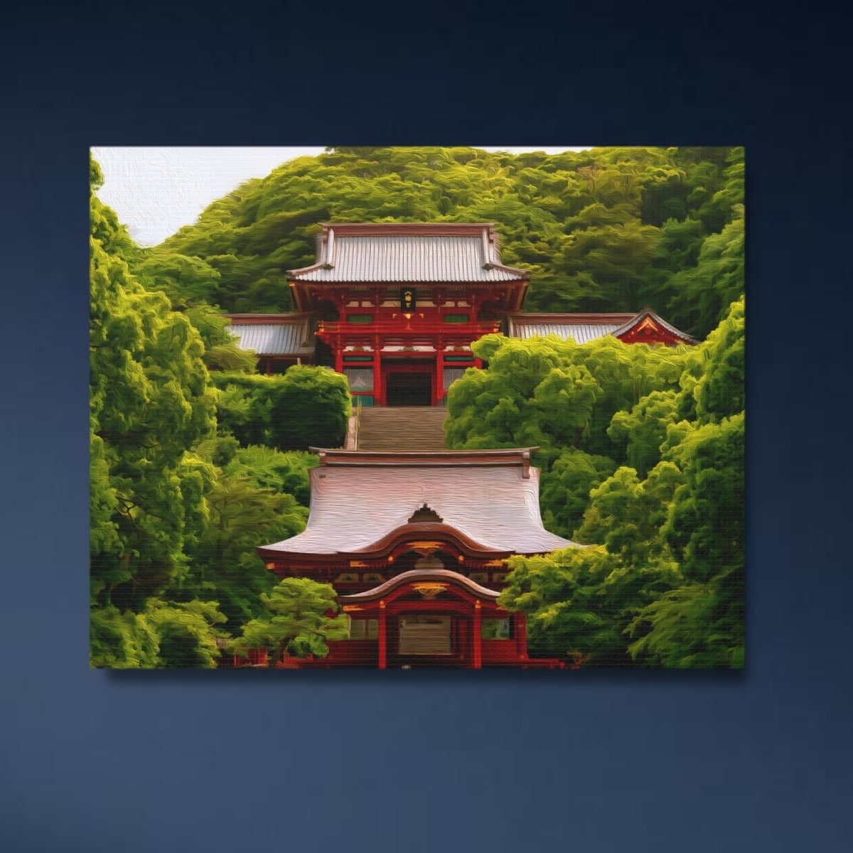 Tsurugaoka Hachimangu Shrine — Kamakura, Japan, close-up detail