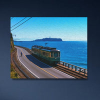 Enoshima Island Coastal Train — close-up thumbnail