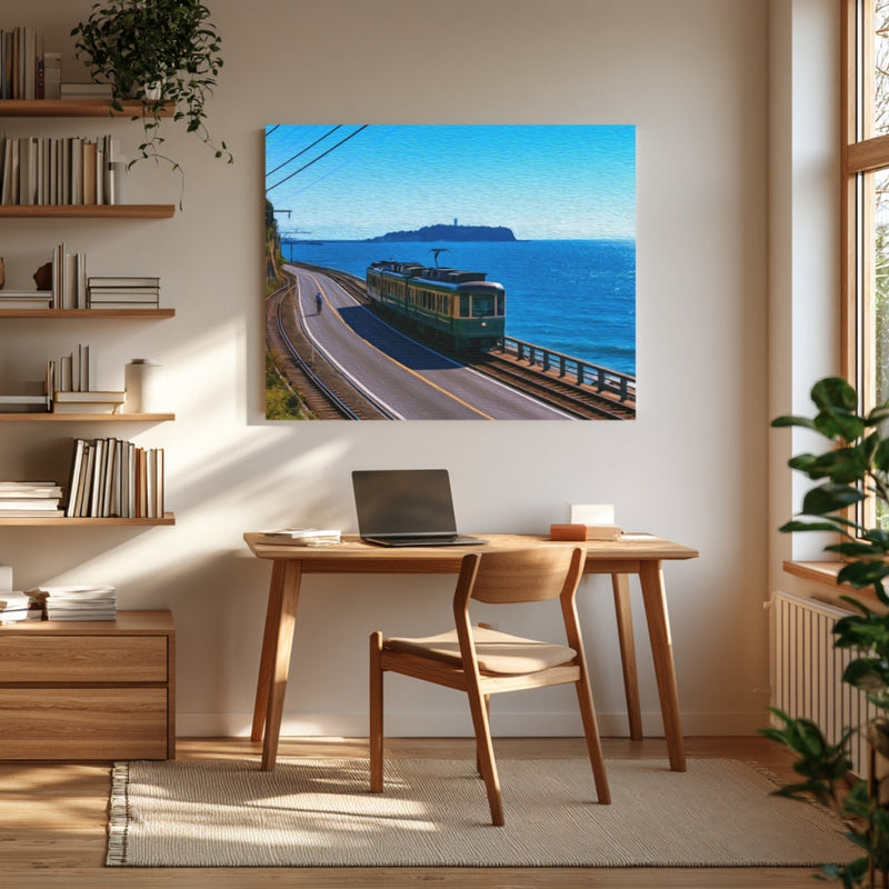 Enoshima Island Coastal Train — Kamakura, Japan, view 4