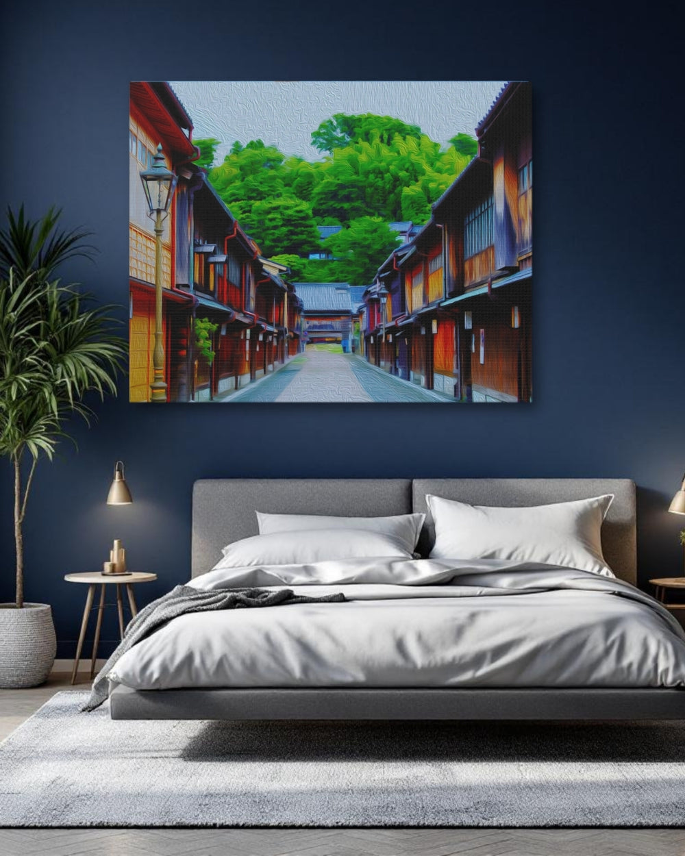 Kanazawa, Japan | Historic Higashi Chaya District | Original Series Gallery Canvas detail