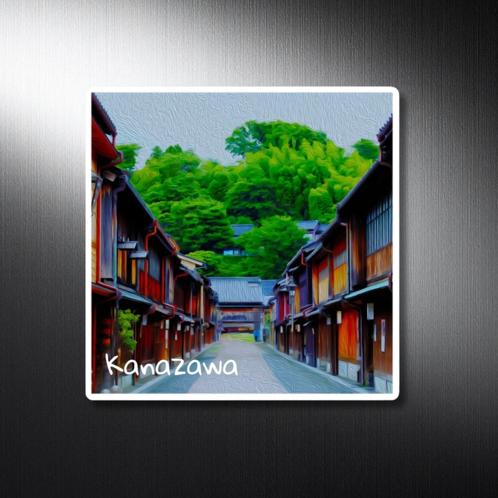 Kanazawa, Japan | Historic Higashi Chaya District | Original Series Decorative Magnet