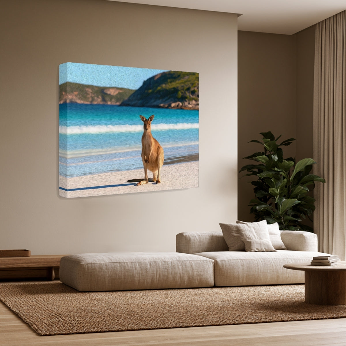Lucky Bay Kangaroo Beach — Kangaroo Island, Australia, view 2