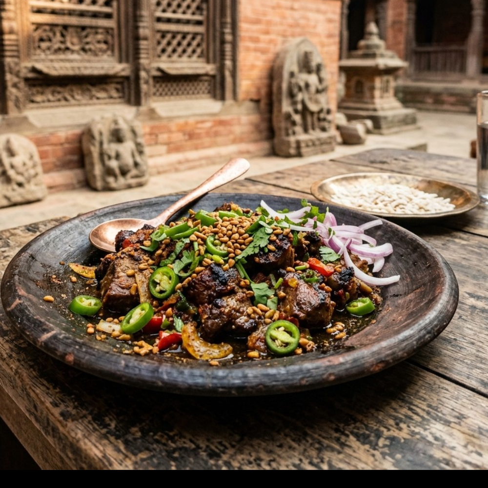 Local cuisine study in Kathmandu, Nepal