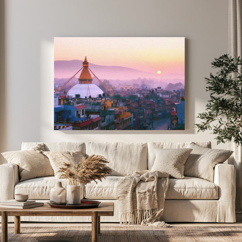 Boudhanath Stupa Kathmandu — Kathmandu, Nepal, view 1