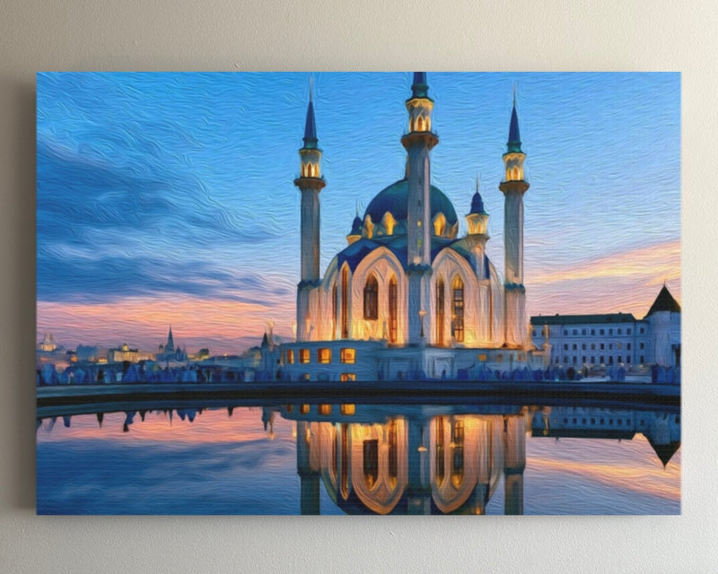 Kul Sharif Mosque Twilight — Kazan, Russia