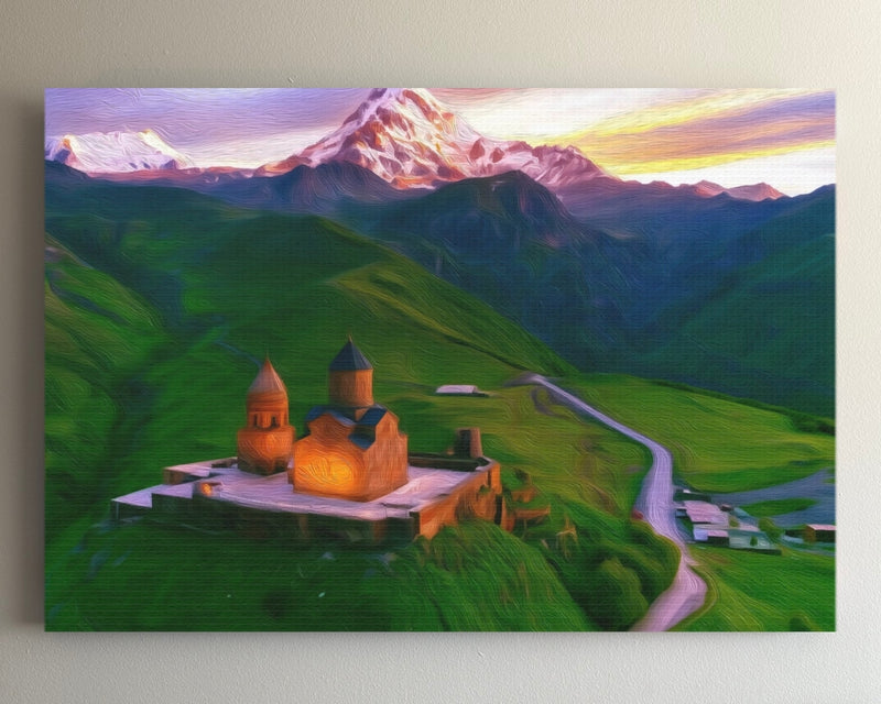 Gergeti Trinity Church Kazbegi — Kazbegi, Georgia