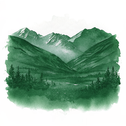 Kenai Fjords canvas wall art
