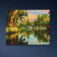 Kerala Backwaters Canal Scene — close-up thumbnail