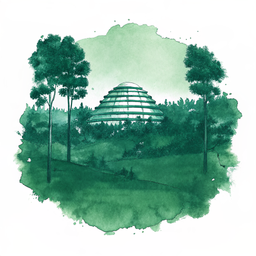 Kigali canvas wall art