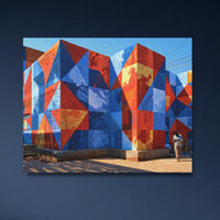 Geometric Mural Plaza Kigali — close-up thumbnail